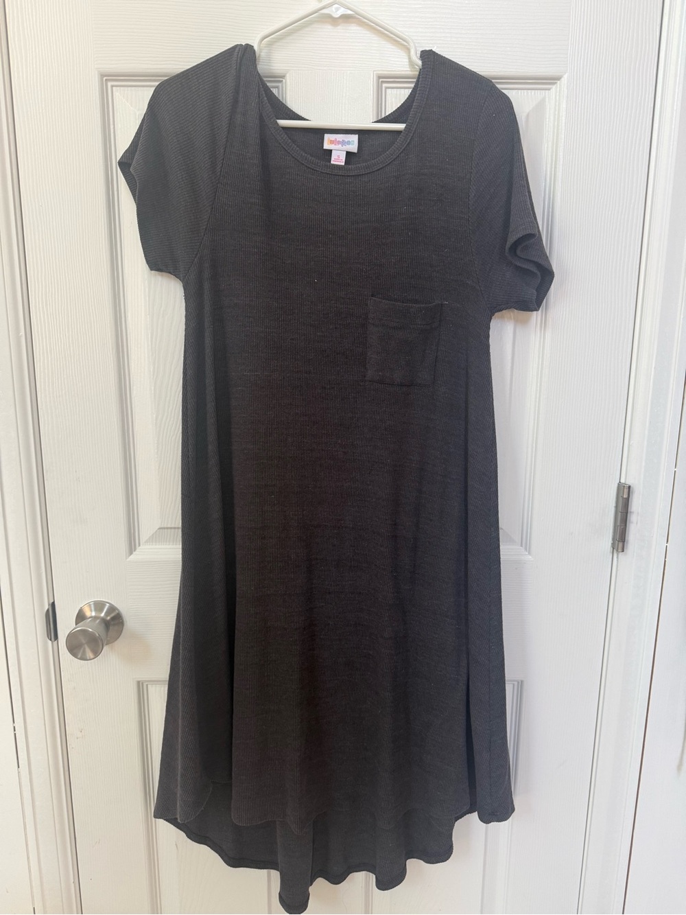 LuLaRoe Short Sleeve Midi Dress with Pocket